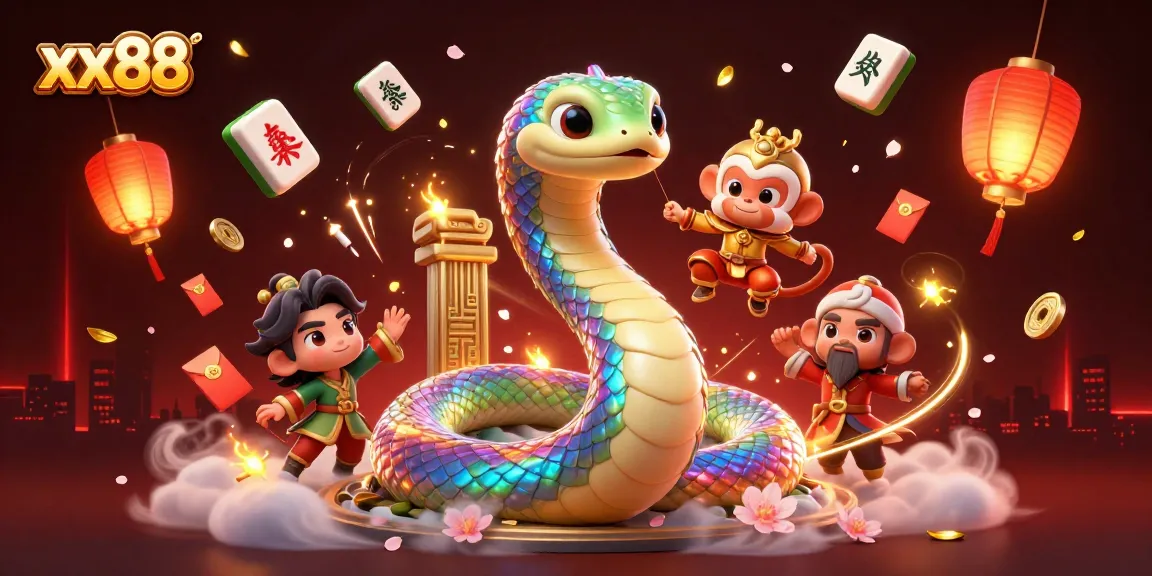 Experience the excitement of gaming at xx88 with the playful monkey king and vibrant elements.