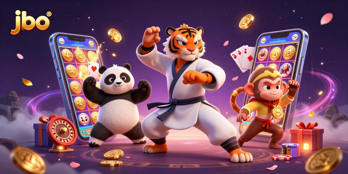 Experience thrilling gameplay at jbo with a colorful slot game alongside enchanting characters.